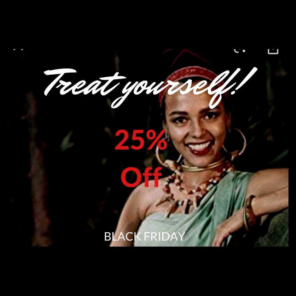 25% percent off Black Friday sale
